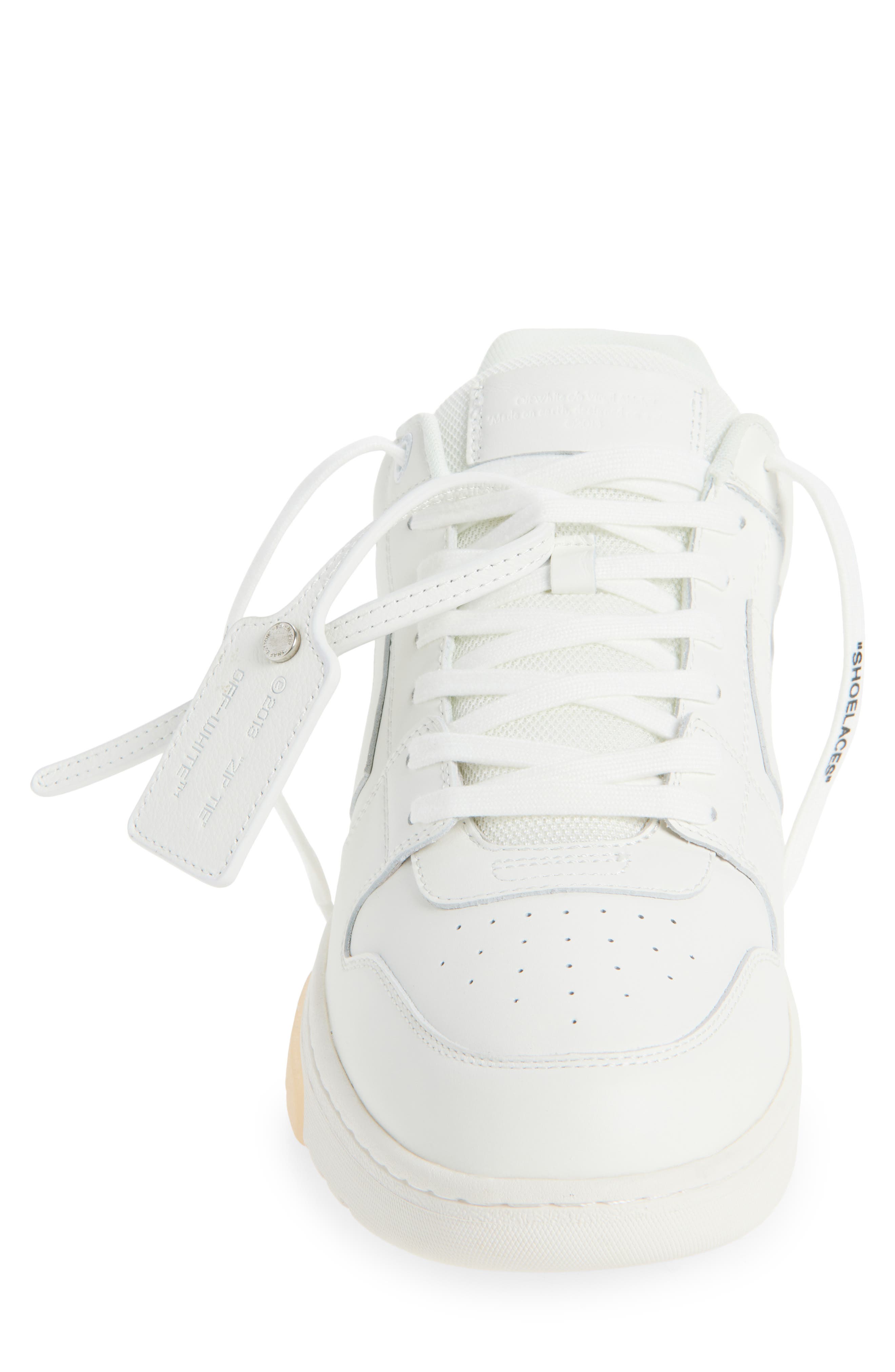 Off-White Out Of Office Leather Sneaker, Alternate, color, 
