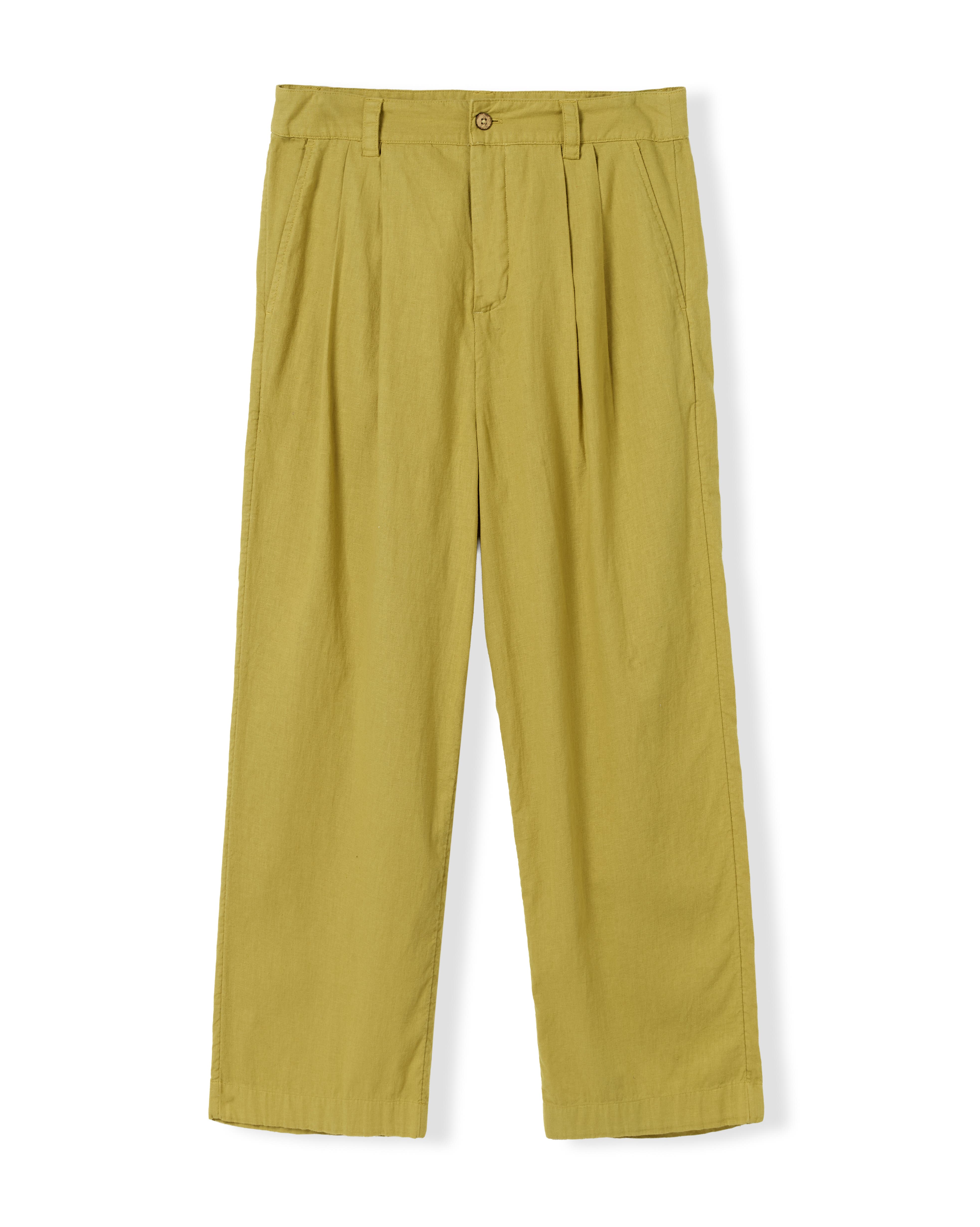 Pleat Front Crop Pants - image 2