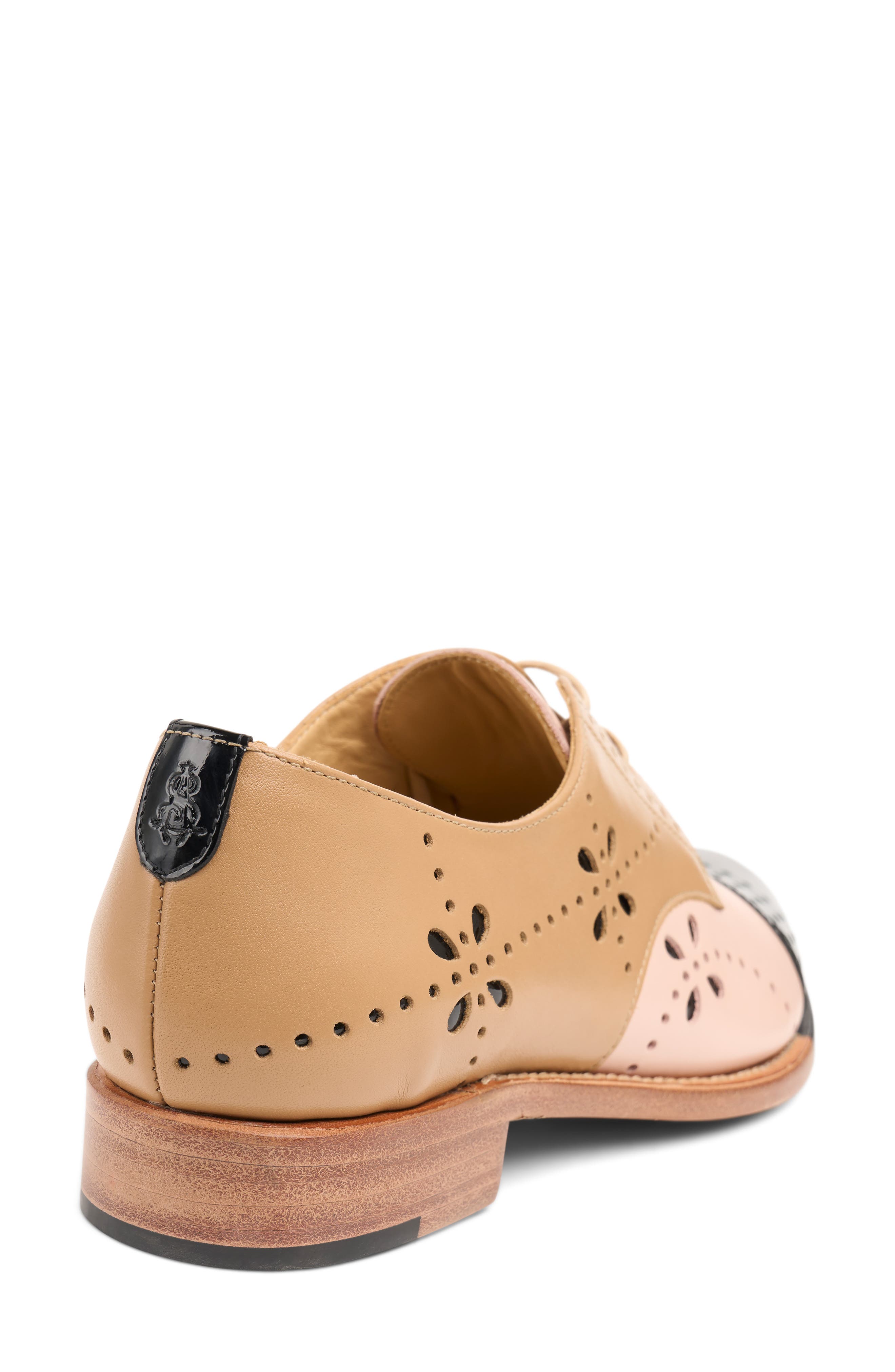 The Office of Angela Scott Mr. Ava Perforated Spectator Derby, Alternate, color, 