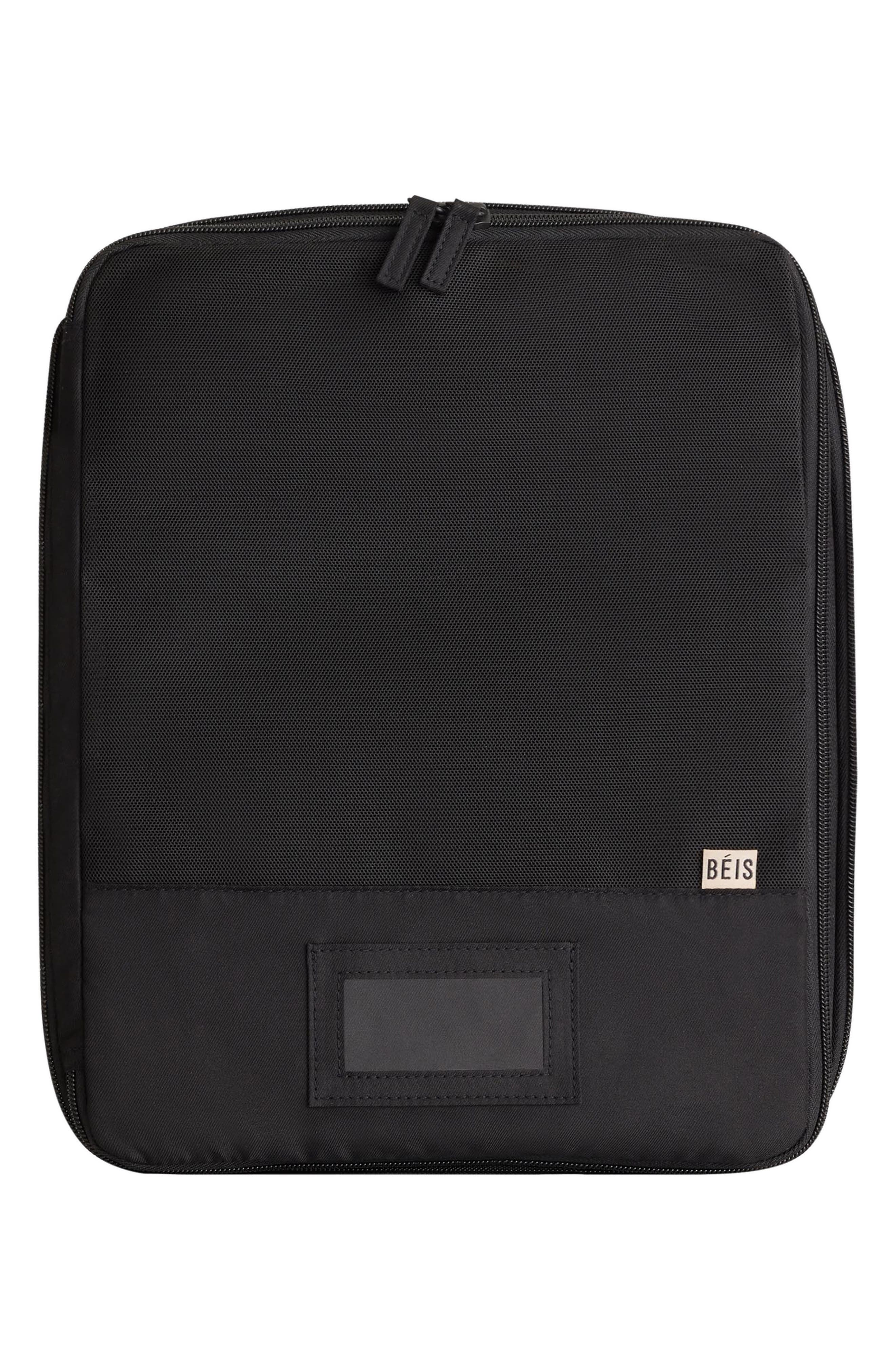 Béis The Compression Set of 4 Packing Cubes, Main, color, Black