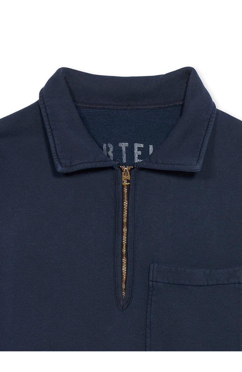 Fortela Woven Zip-Up Sweatshirt, Alternate, color, Blue