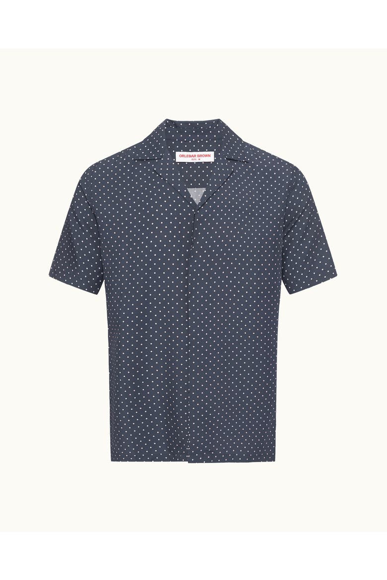 Maitan Relaxed-Fit Shirt, Alternate, color, Night Iris
