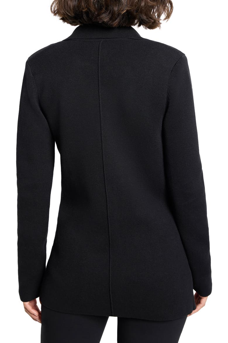 Knit Blazer, Alternate, color, BLACK ONYX