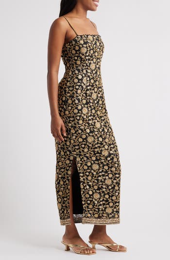 Keya Embellished Cocktail Dress