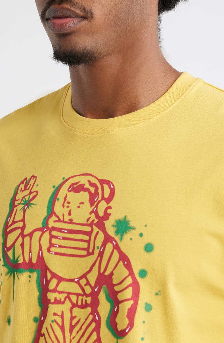 Billionaire Boys Club Astro Graphic T-Shirt, Alternate, color, Yolk Yello