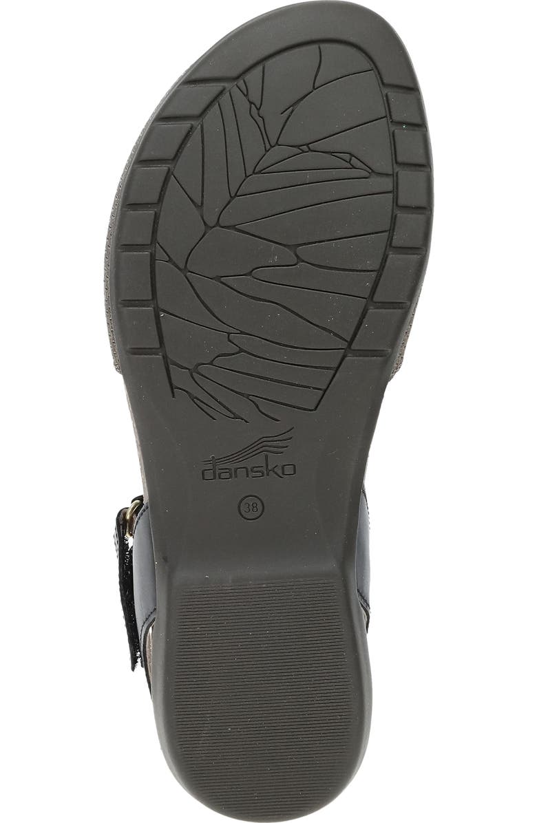 Dansko Rowan Flat, Alternate, color, Grey/ Pewter