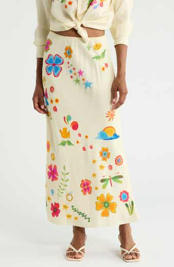 The Slip Through Your Fingers Satin Bias Skirt