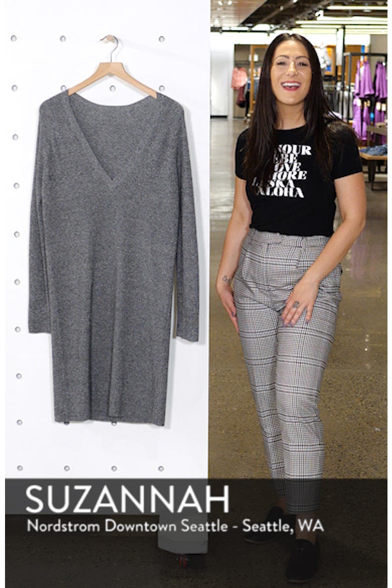 V-Neck Sweater Dress video