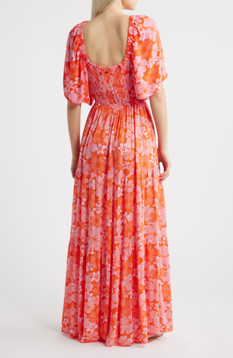 Rip Curl Aloha State Maxi Dress, Alternate, color, Red