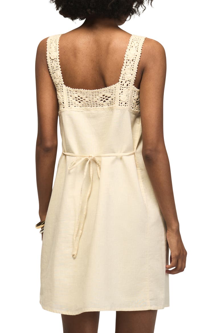 Crochet Shift Minidress, Alternate, color, CREAM