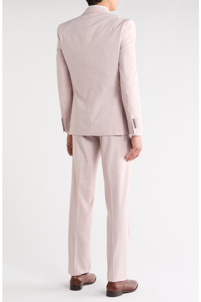 Two Button Linen Suit, Alternate, color, LIGHT PINK