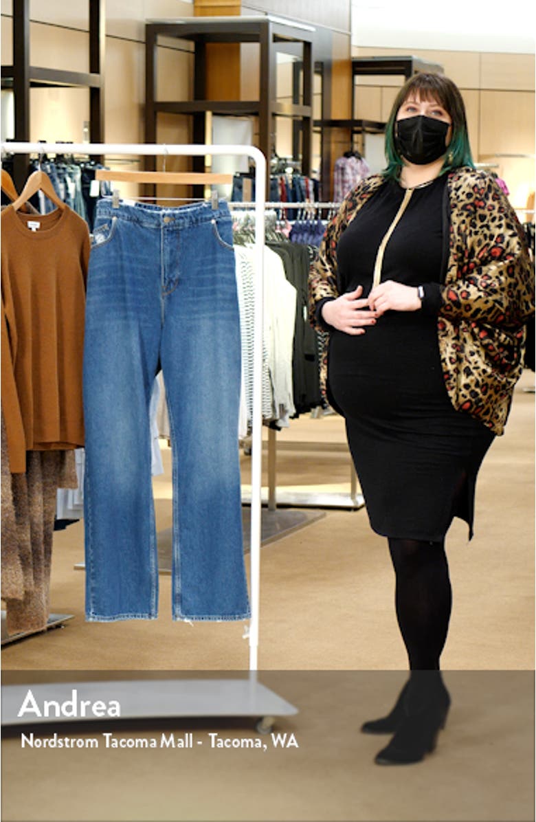 Good American Good '90s Lowered Belt Loop Jeans, sales video thumbnail