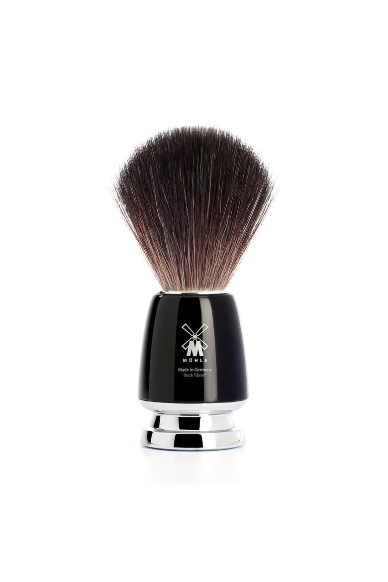 Rytmo Black Fiber Shaving Brush, Main, color, Black