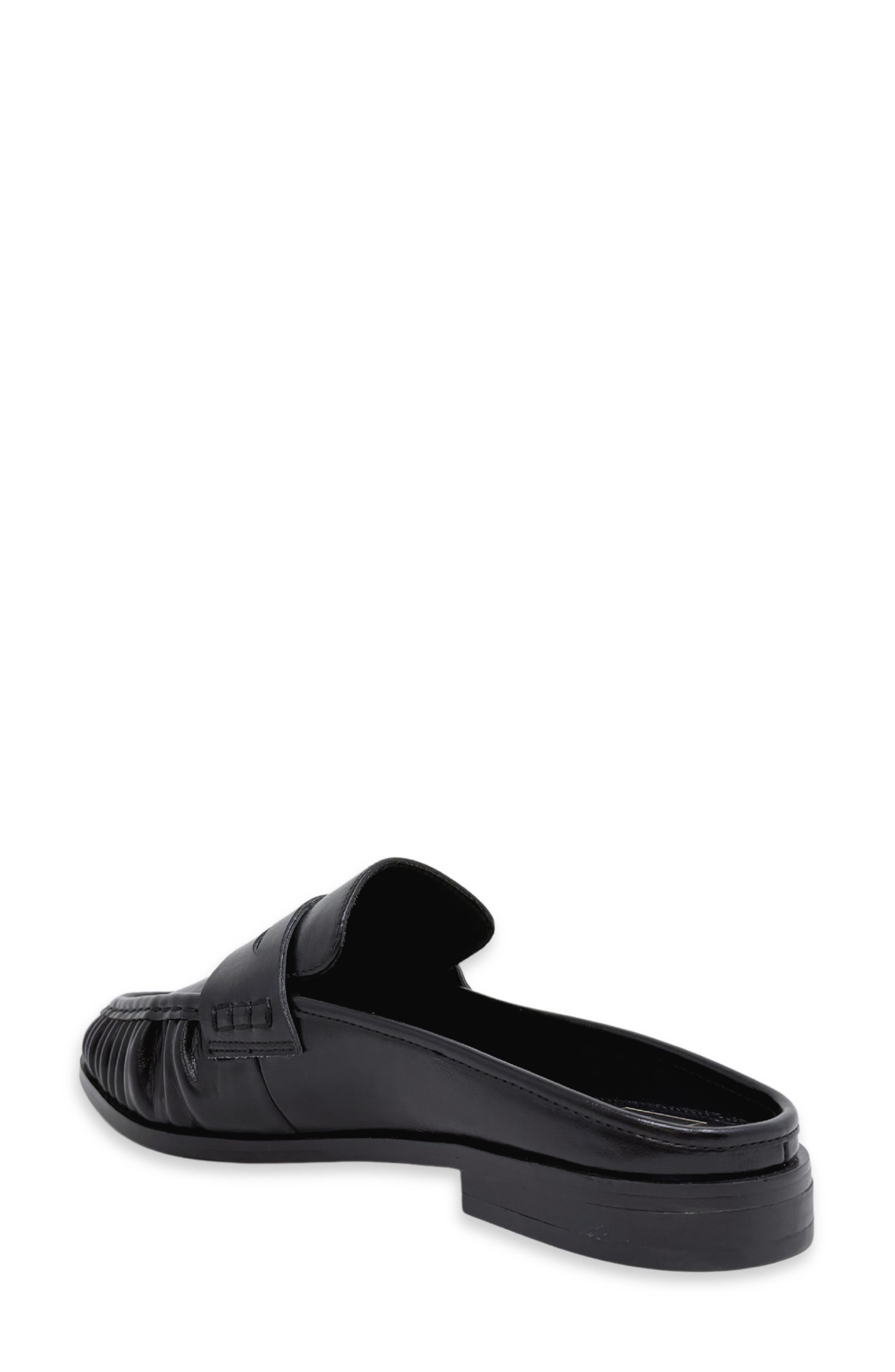 Tuscany Flat Mule, Alternate, color, BLACK