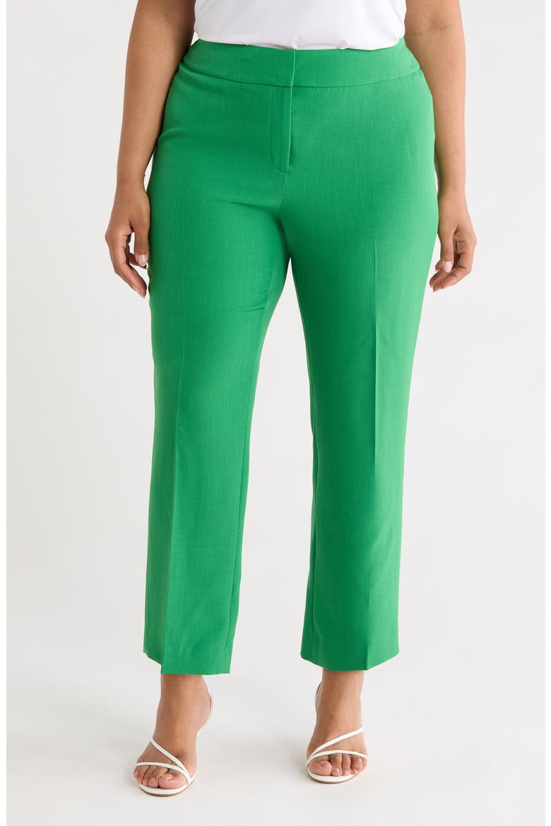 Ava Straight Leg Pants, Main, color, LUSH GREEN