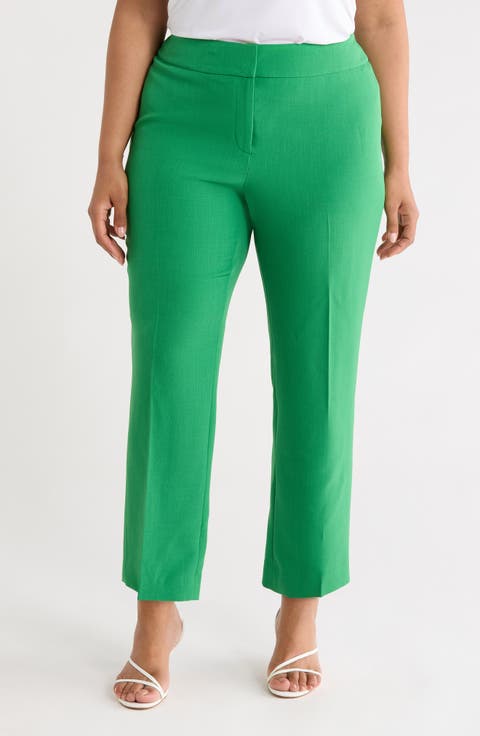 Ava Straight Leg Pants (Plus)