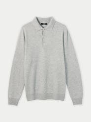 Gobi Cashmere Polo Neck Sweater