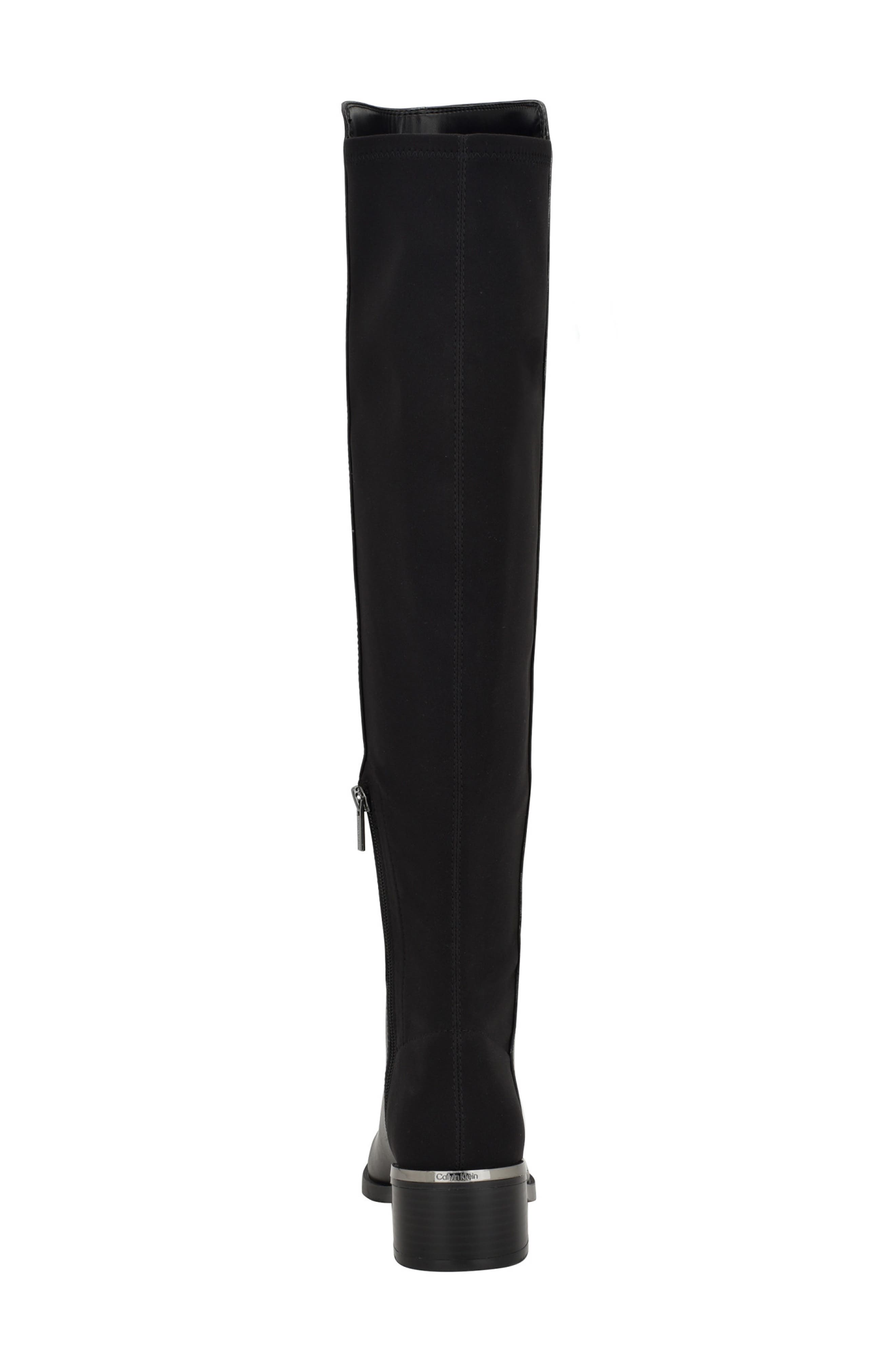 Calvin Klein Jotty Over the Knee Boot, Alternate, color, Black