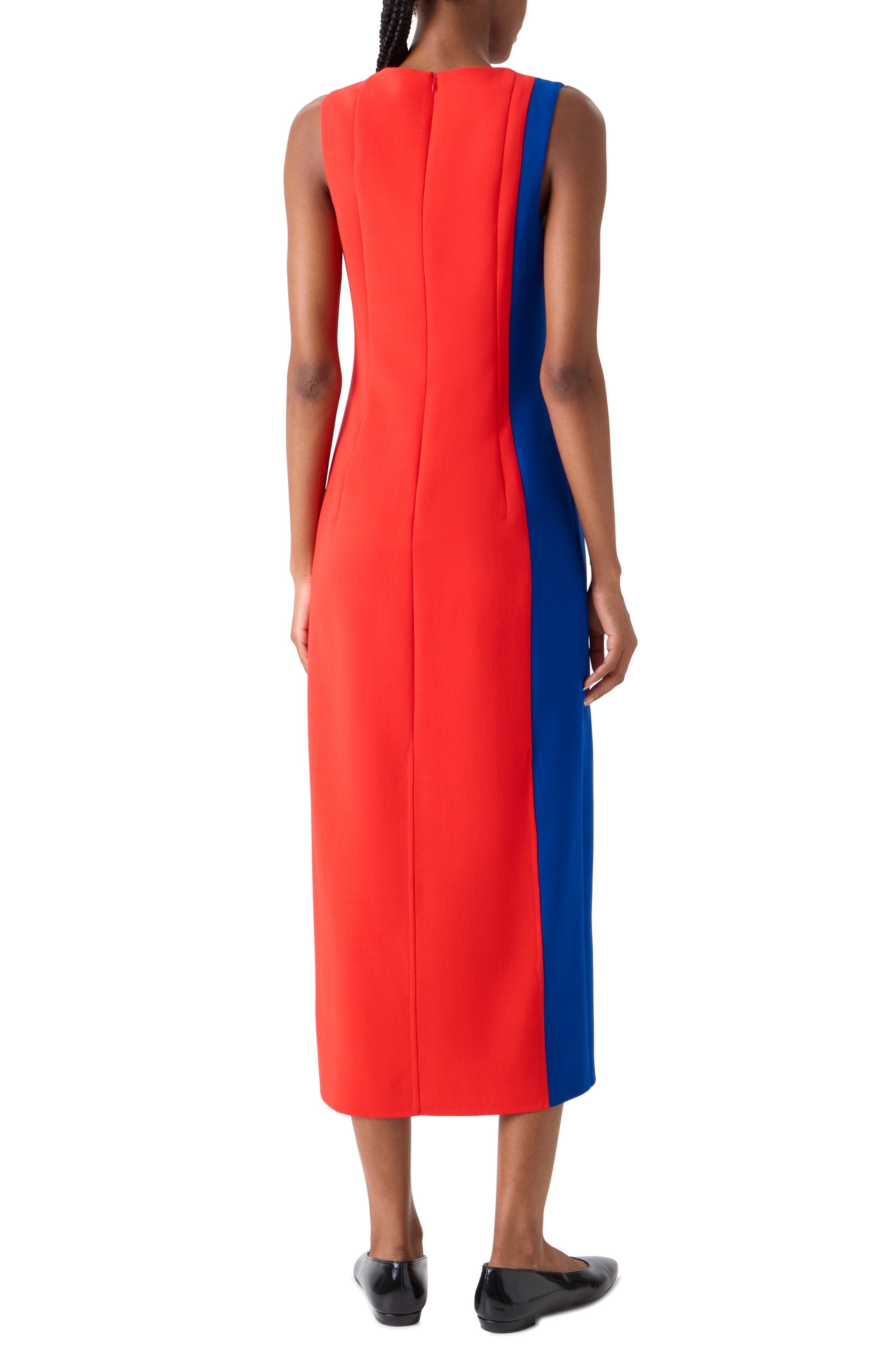 High Plains Colorblock Wool Blend Sheath Dress - image 2