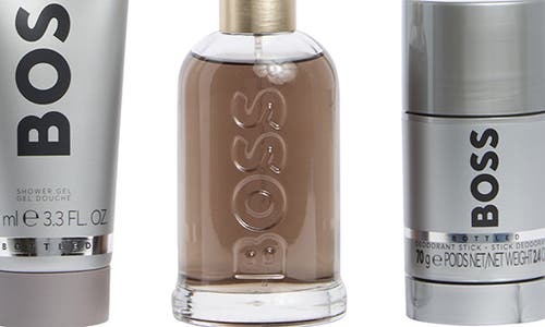 Hugo Boss Hugo Bottled Eau De Parfum Set In Transparent