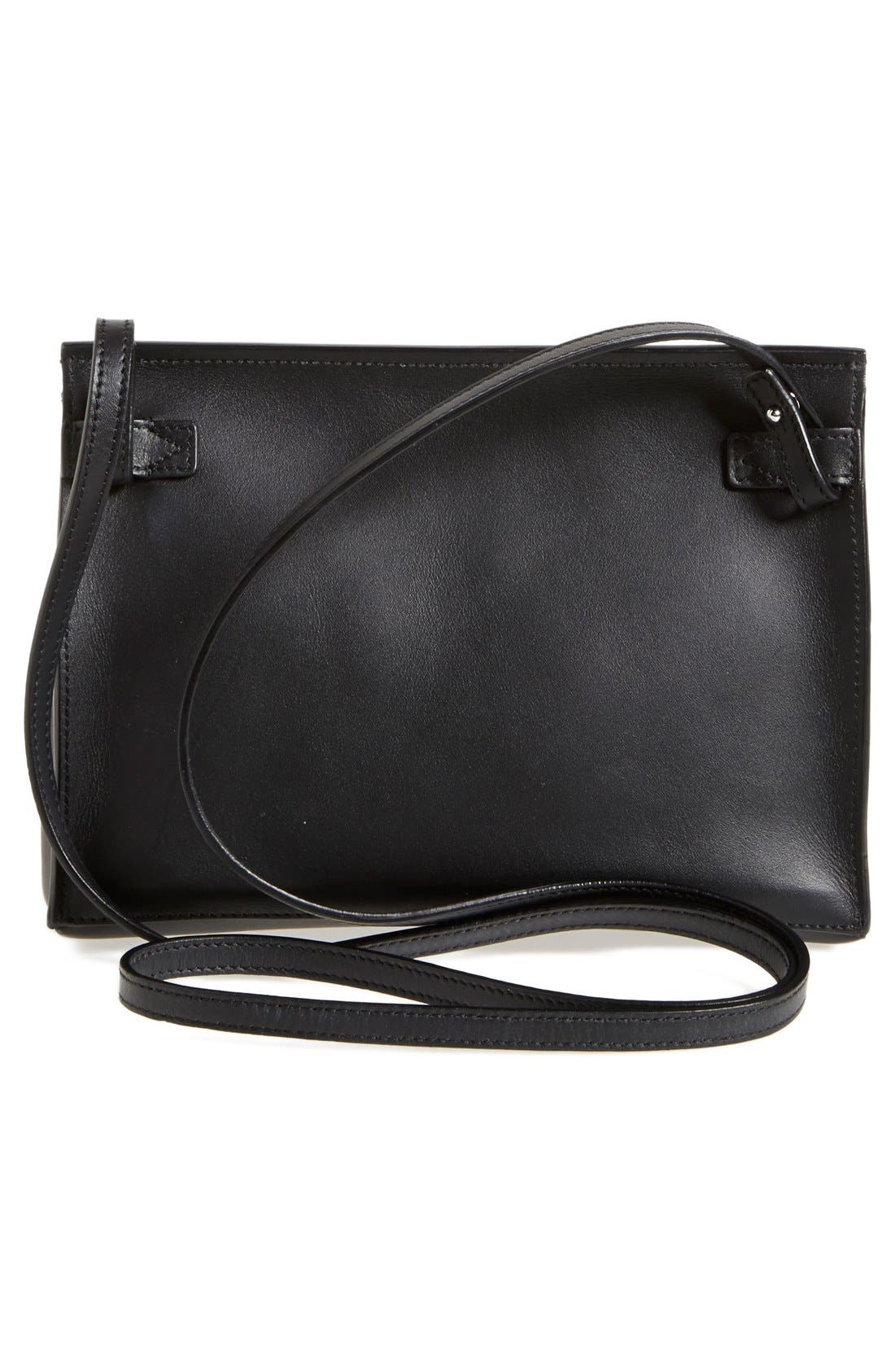 Vince 'Signature Collection - Small' Leather Crossbody Bag, Alternate, color, 