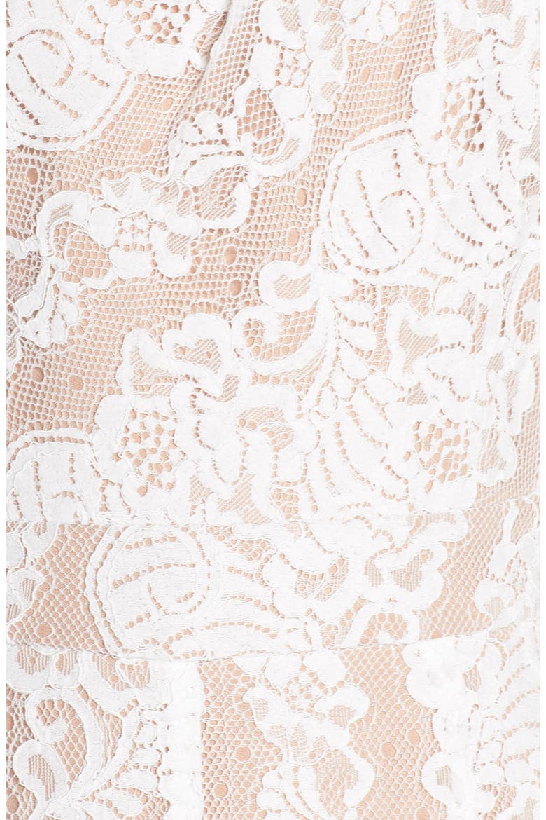 One-Shoulder Lace Jumpsuit, Alternate, color, OFF WHITE