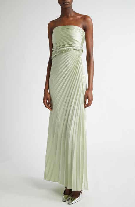 A.L.C. Layla Stapless Pleated Gown