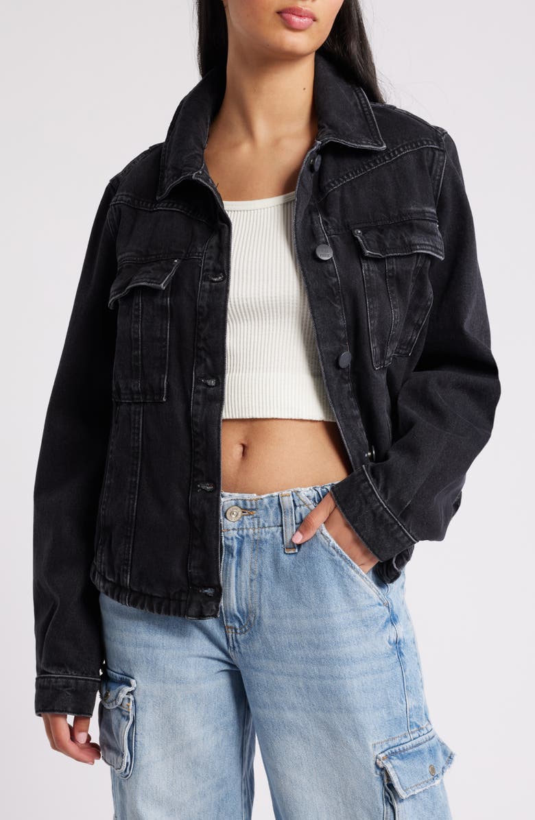 Free People Jade Denim Jacket, Main, color, 