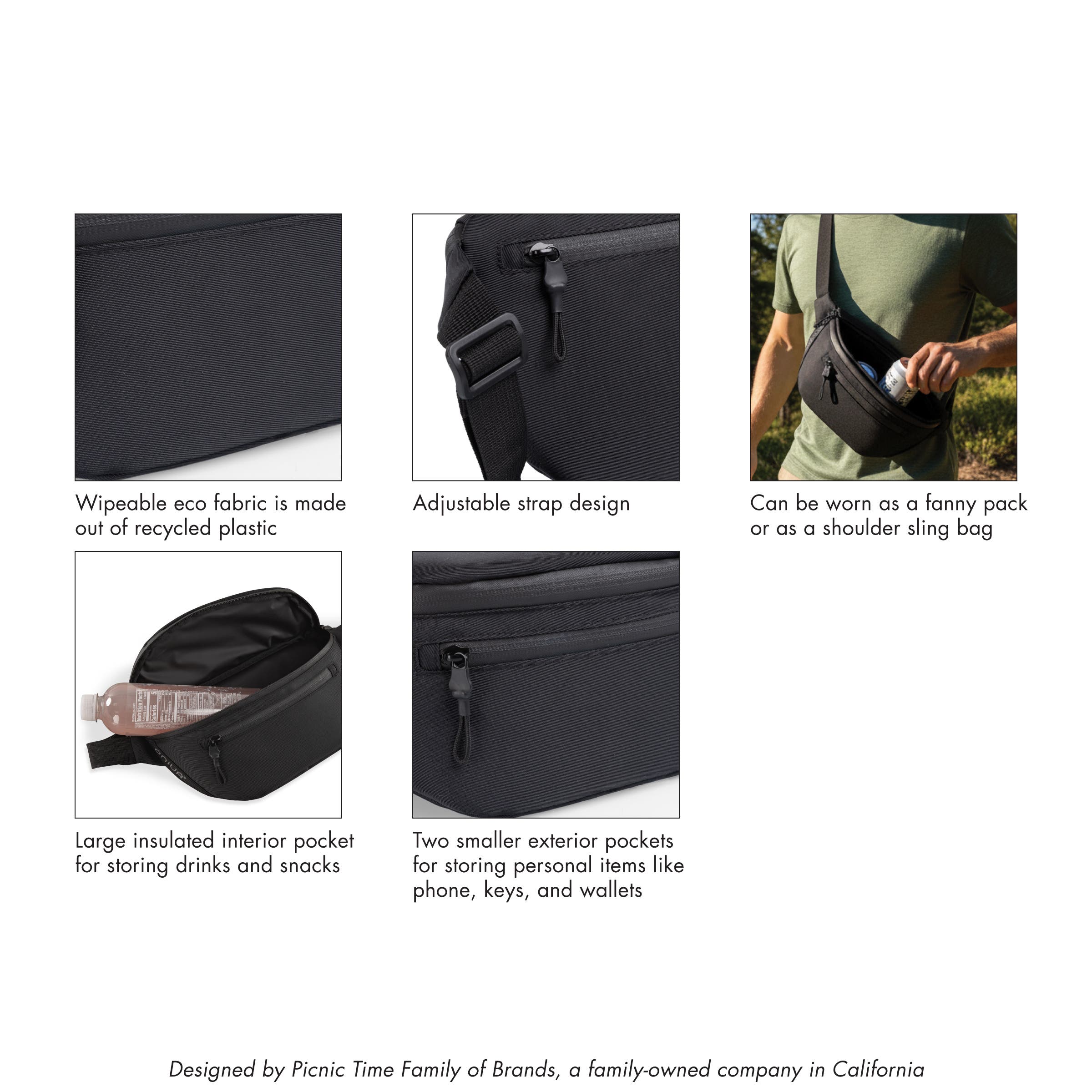 Oniva Tarana Insulated Bum Bag, Alternate, color, 