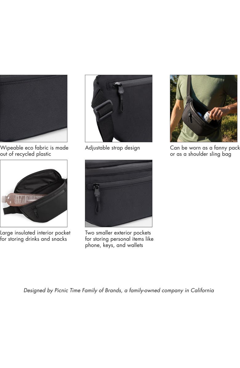 Oniva Tarana Insulated Bum Bag, Alternate, color,