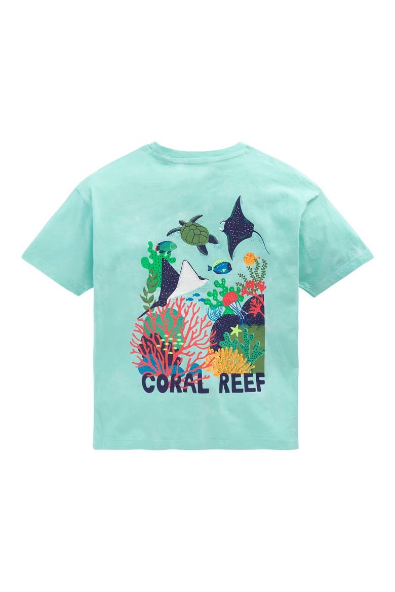 Kids' Graphic T-Shirt, Alternate, color, TIE DYE CORAL REEF