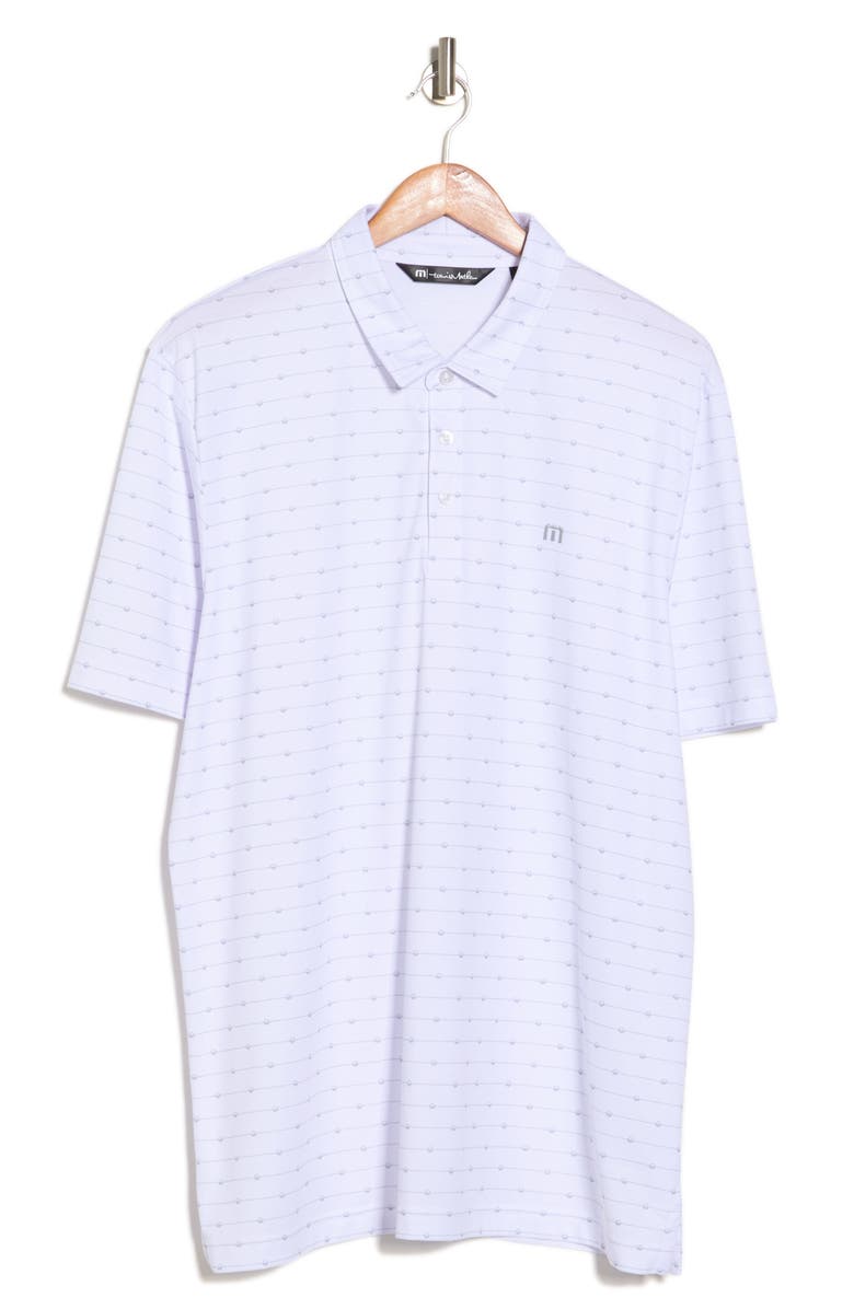 TravisMathew Chilly Track Pima Cotton Blend Polo, Alternate, color,