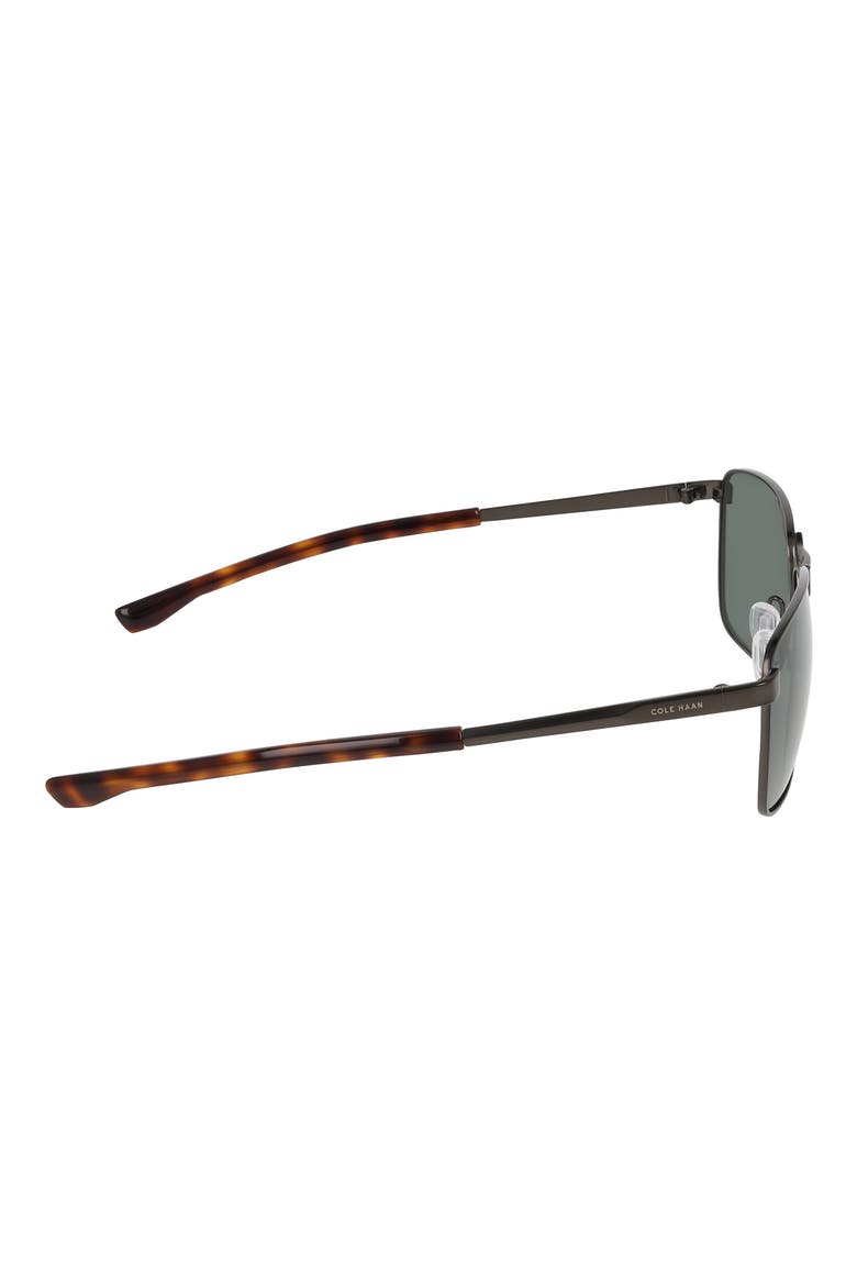 58mm Navigator Sunglasses, Alternate, color, GUNMETAL