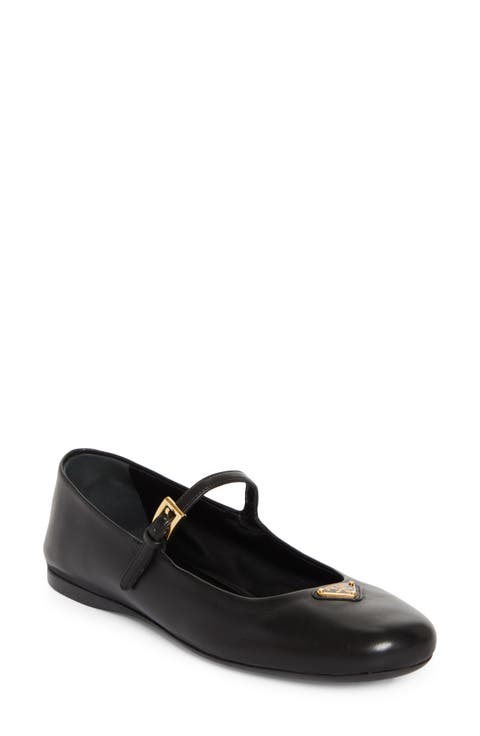 Women's Prada Mary Jane Flats | Nordstrom Women's Prada Mary Jane Flats | Nordstrom