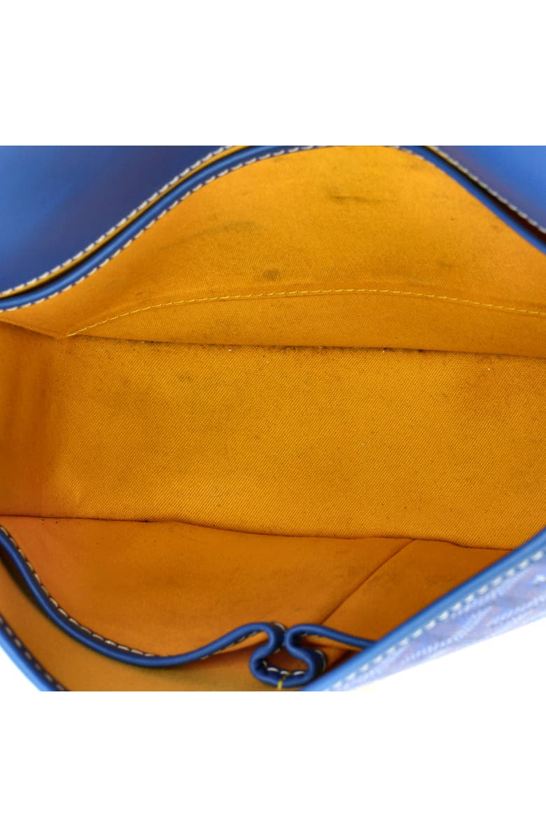 Pre-Owned Goyard Belvedere II Messenger Bag Coated Canvas PM, Alternate, color, Blue