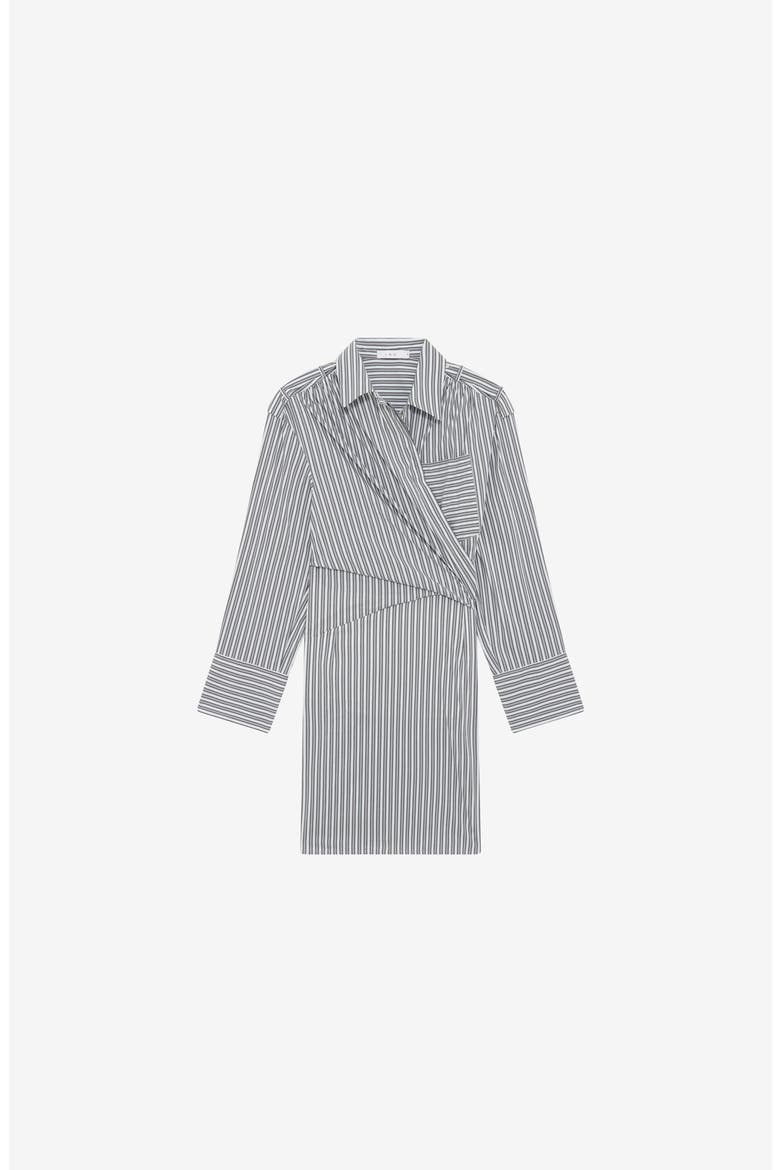 Lazul Poplin Shirt Dress, Alternate, color, Ocean Stripes