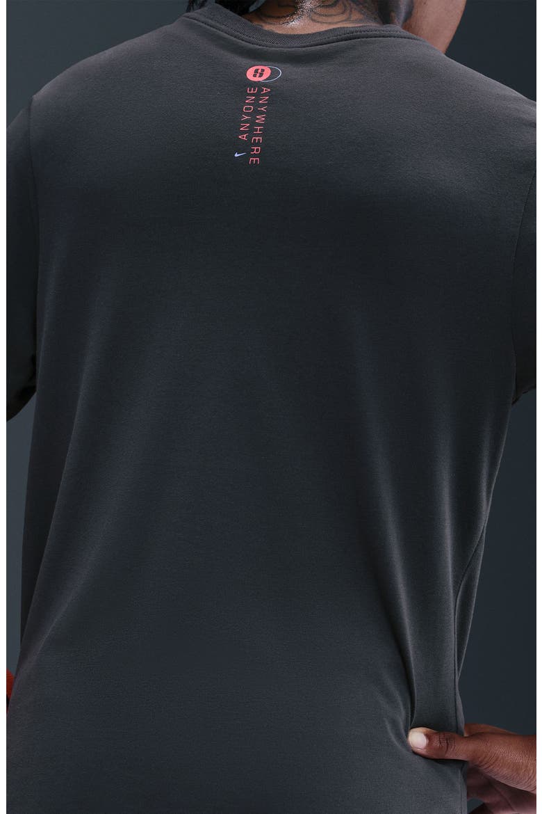 Sabrina Dri-FIT Basketball T-Shirt, Alternate, color, ANTHRACITE