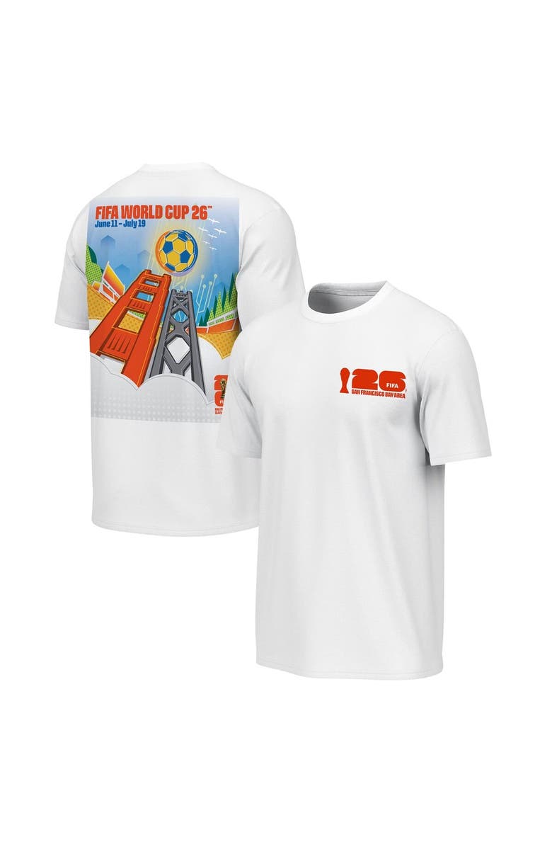 Outerstuff Men's Outerstuff White 2026 FIFA World Cup San Francisco Host City Poster Graphic T-Shirt, Main, color, White