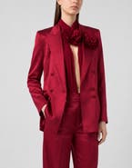 PHILIPP PLEIN Dame Fit Double Breasted Blazer Flower Women