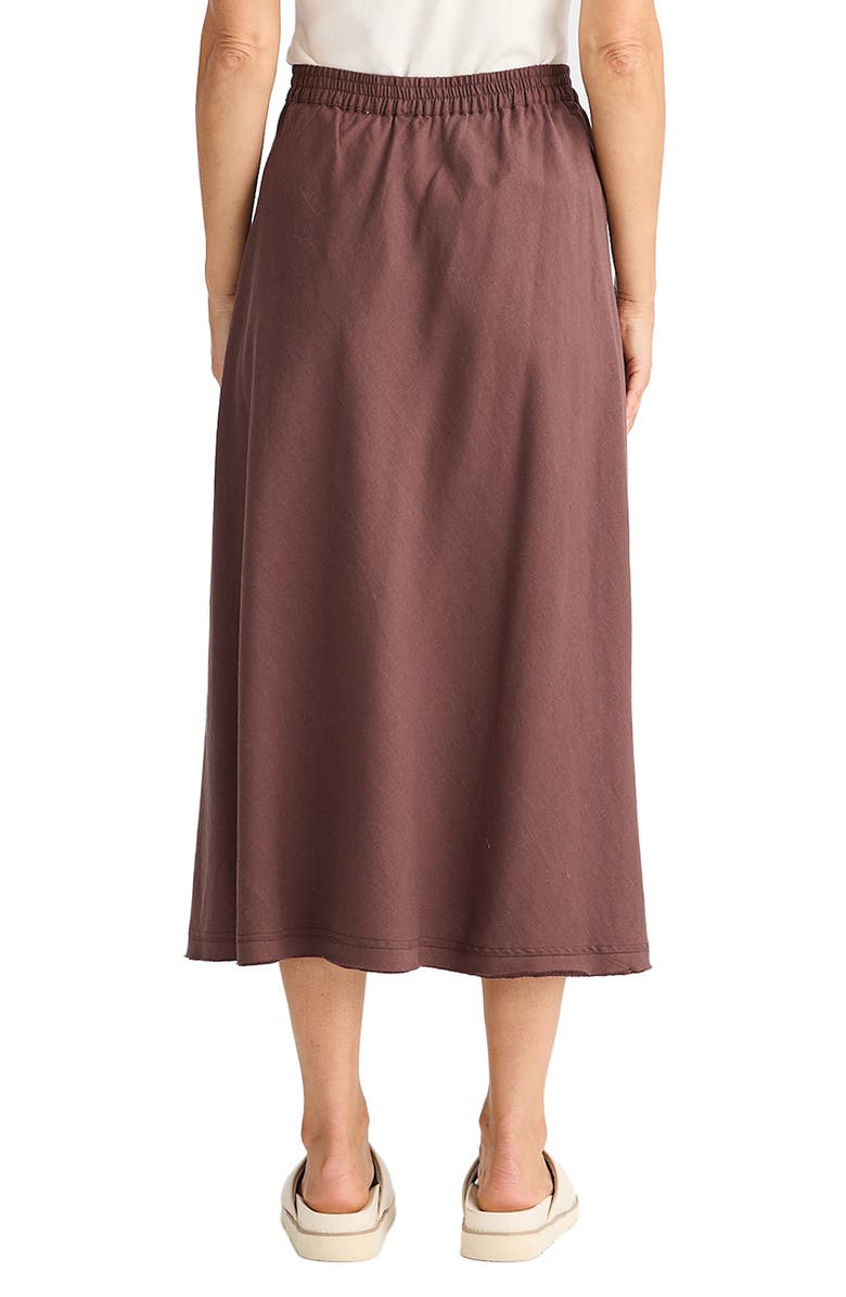 Brave+True Oakley Skirt, Alternate, color, Chocolate