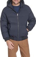 Levi's Quilted Puffer Hoodie Bomber Jacket
