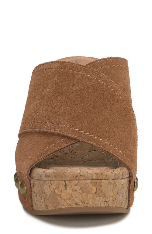 LUCKY BRAND LUCKY BRAND VALMAI PLATFORM WEDGE SLIDE SANDAL 