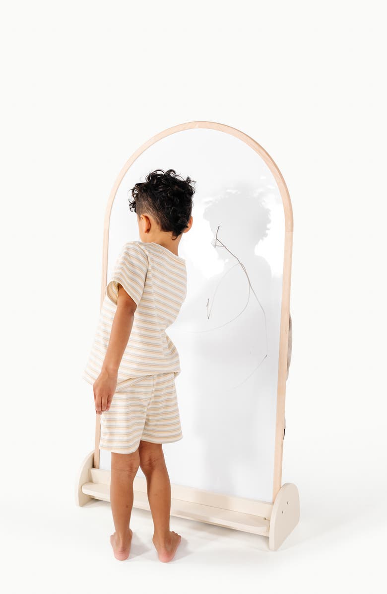 GATHRE Arched Standing Chalkboard, Alternate, color,