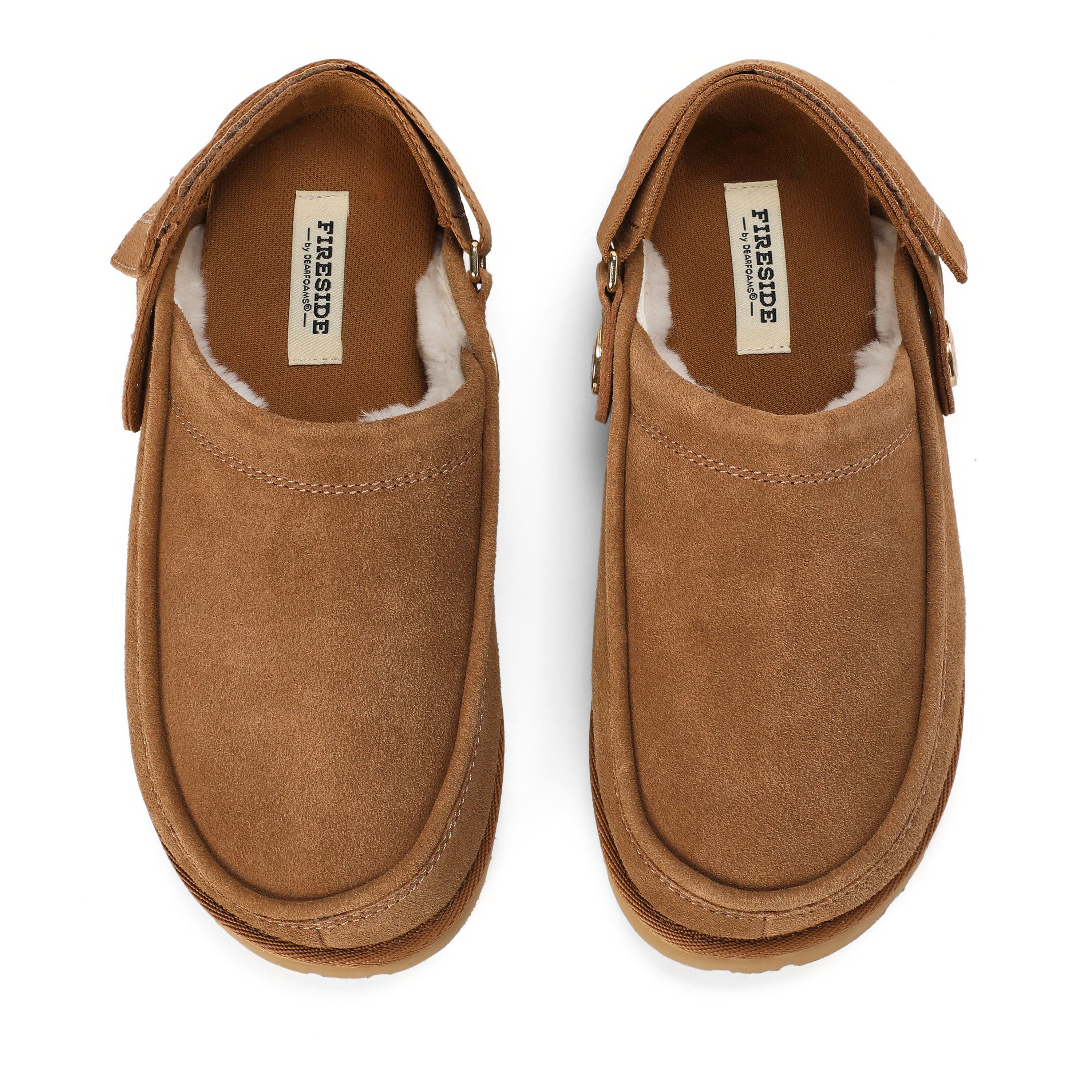 Fireside Coin Convertible Mule Slippers, Alternate, color, Chestnut