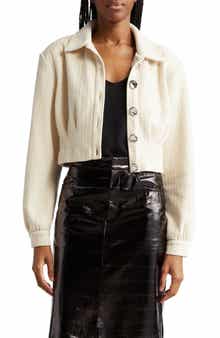 GESTUZ Elnoragz Crop Knit Jacket
