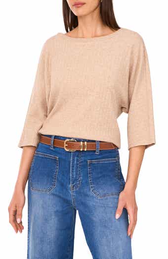 Vince Camuto Oversize Boatneck Top