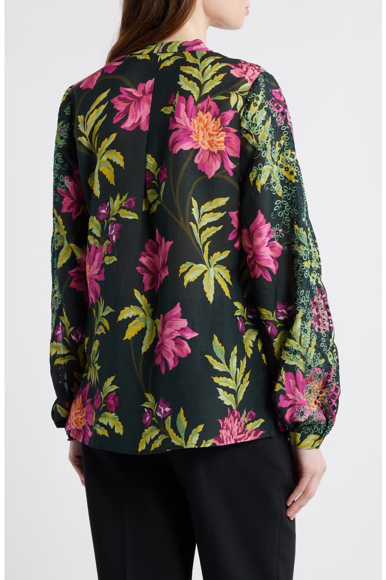 Jennifer Blouse, Alternate, color, BLACK MULTI