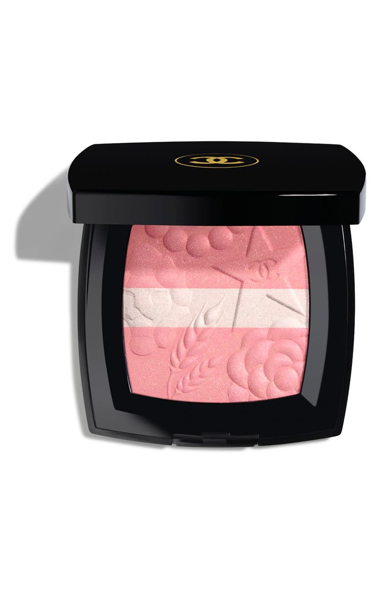 CHANEL FACE EXCLUSIVE CREATION PECHE Blush & Illuminating Powder Duo, Main, color, Rose Lumiere