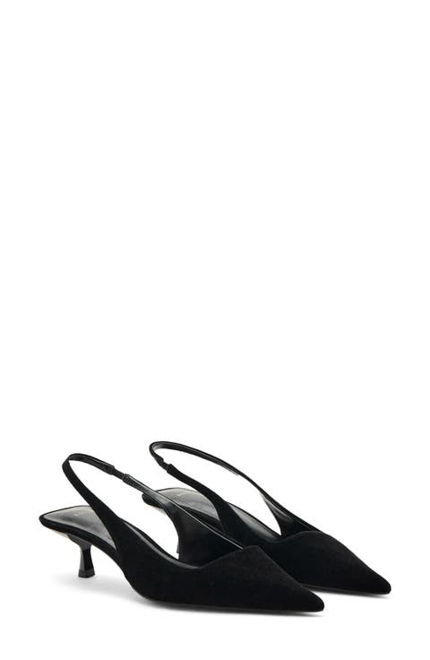 Slingback Pointed Toe Pump