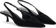 MANGO Slingback Pointed Toe Pump